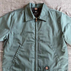 Dickies Lined Eisenhower Jacket in Lincoln Green, Men's Large